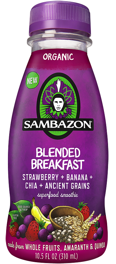 Sambazon Blended Breakfast Smoothie