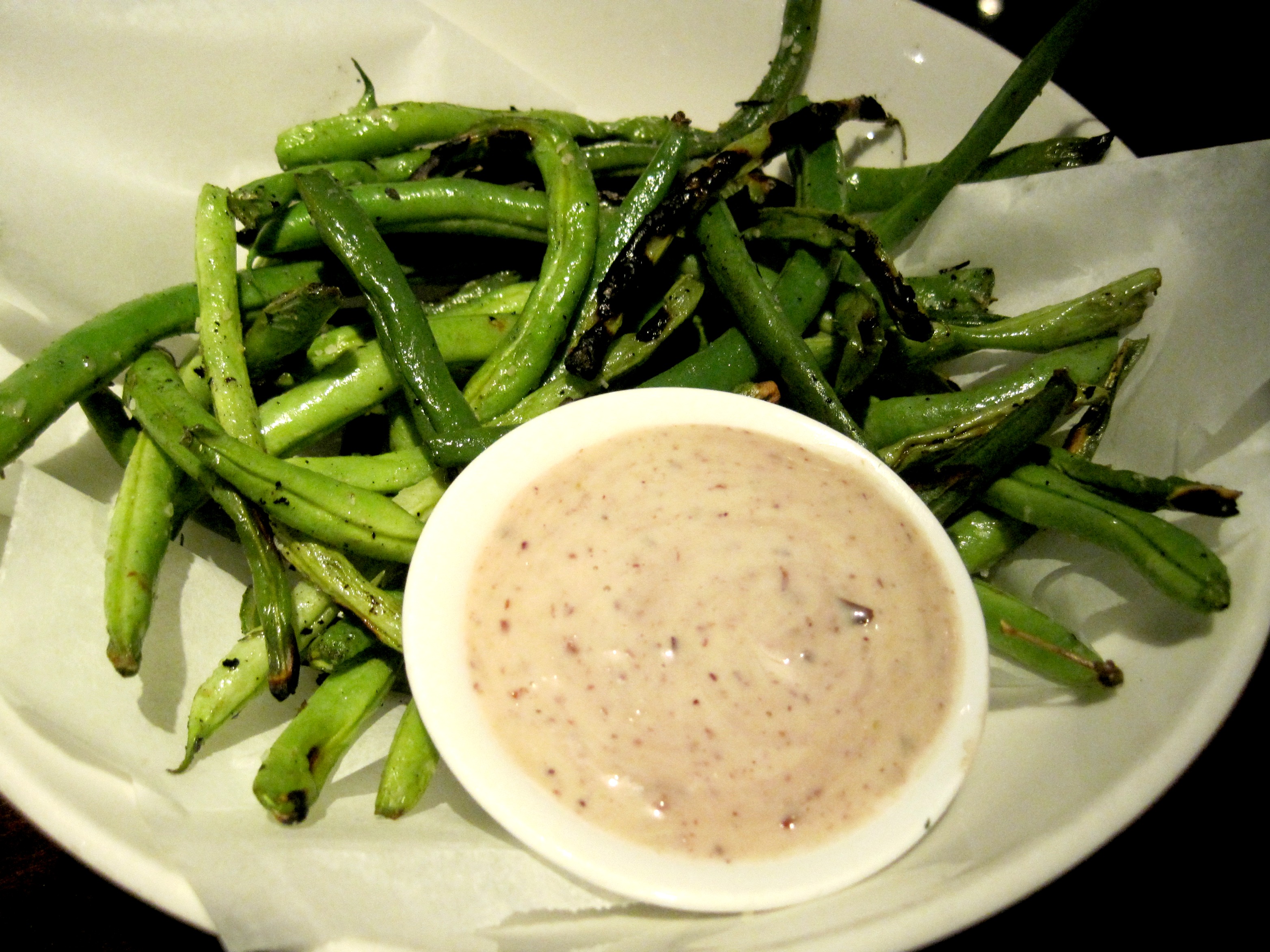 the crow bar and kitchen green bean fries