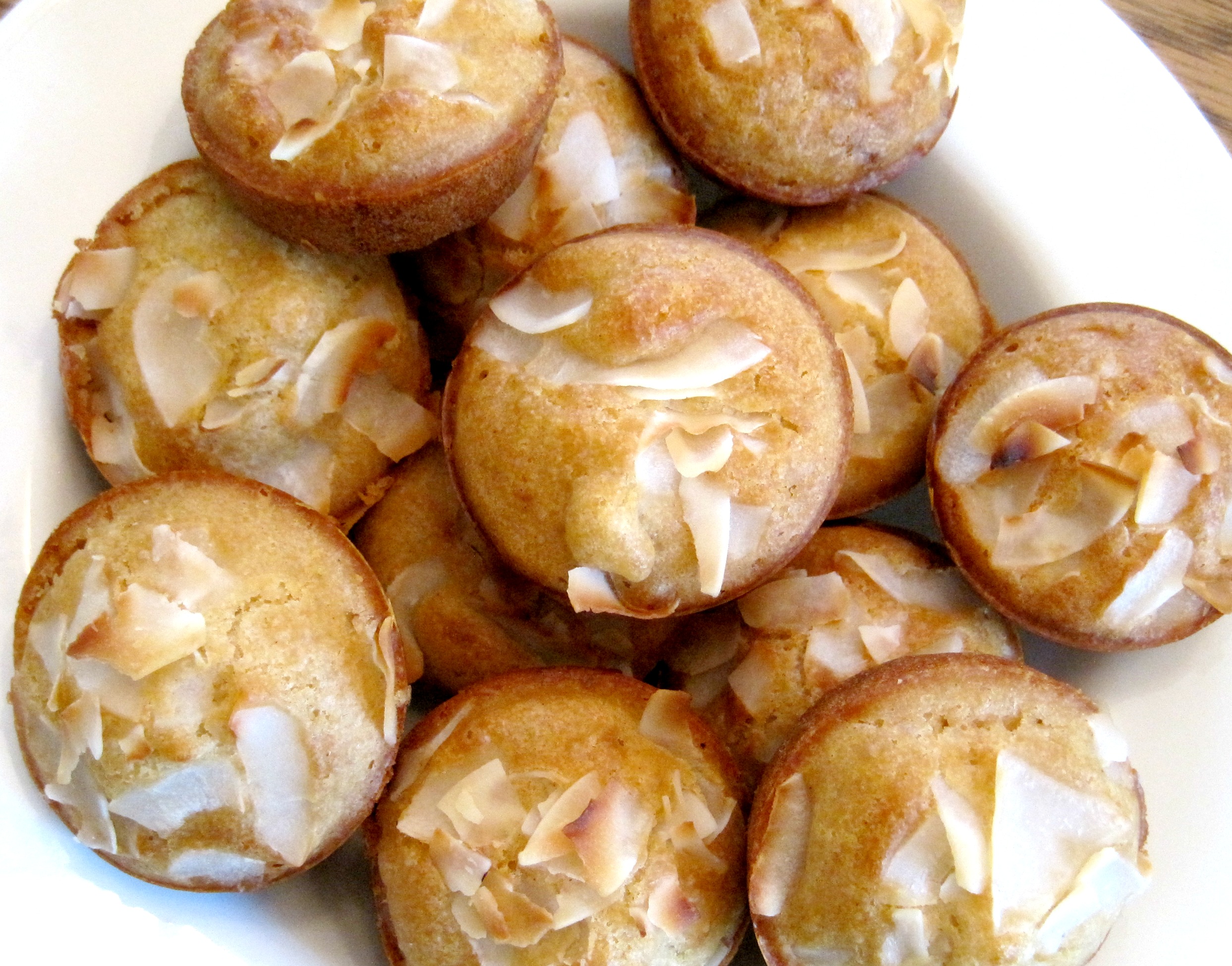 gluten-free pineapple coconut muffins