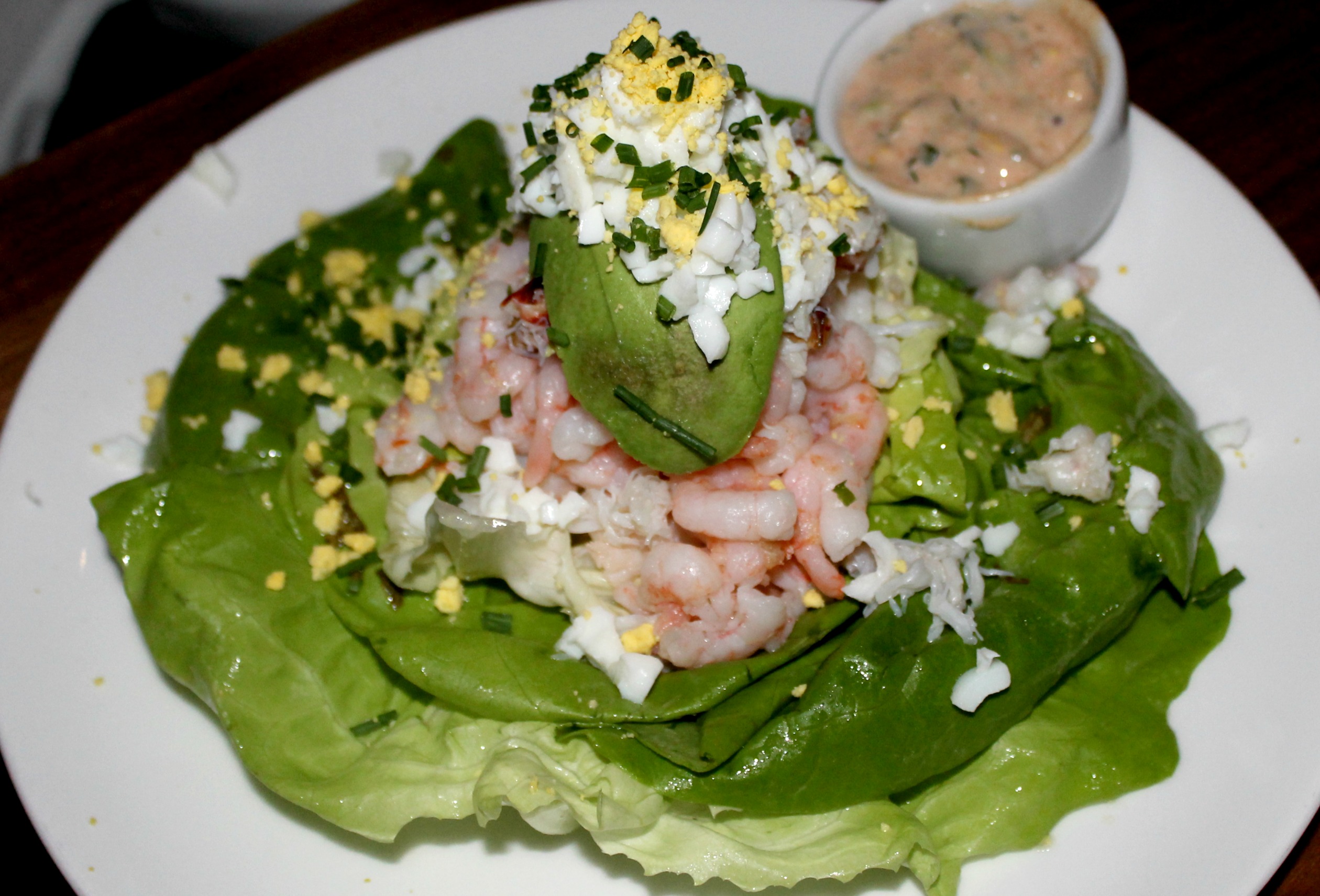 Lark Creek Newport Beach Crab Louis Salad