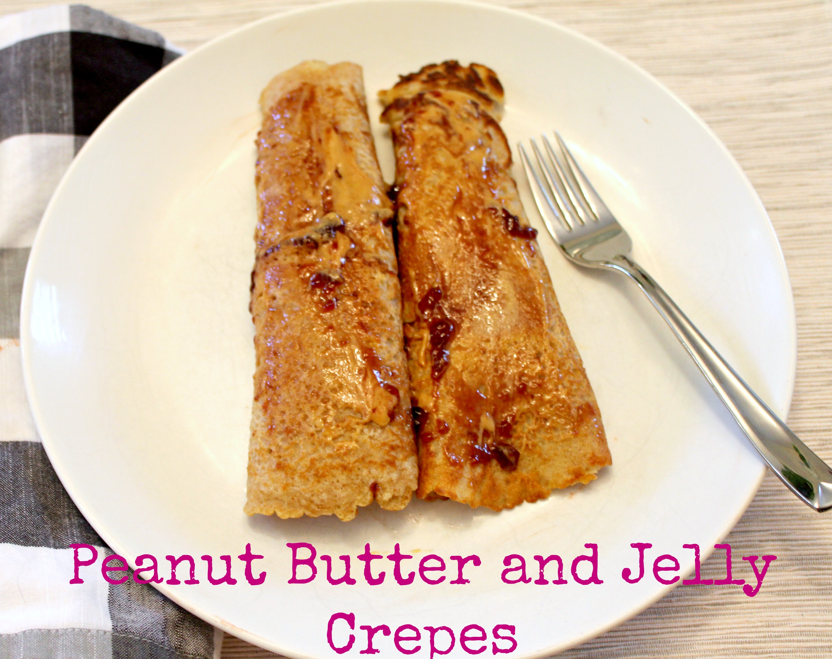 peanut butter and jelly crepes 