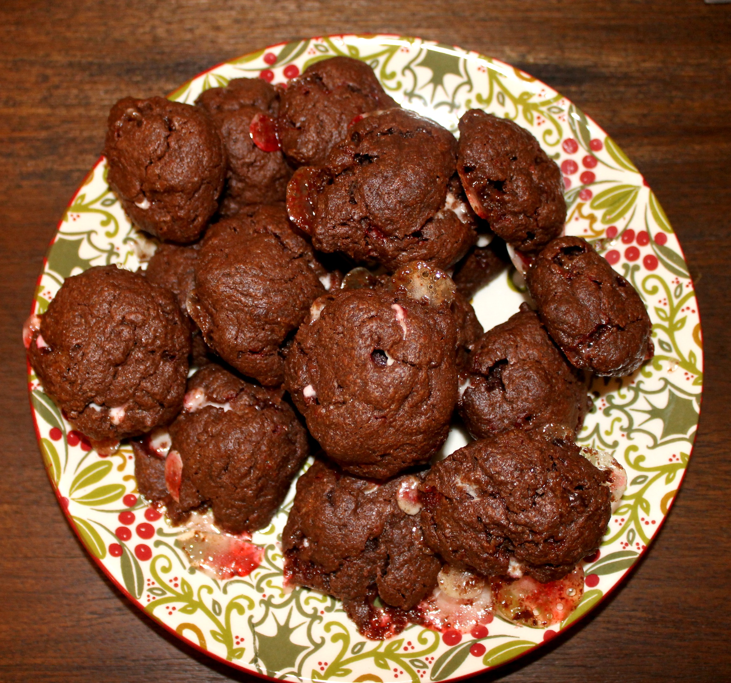 flourless chocolate peppermint cookies