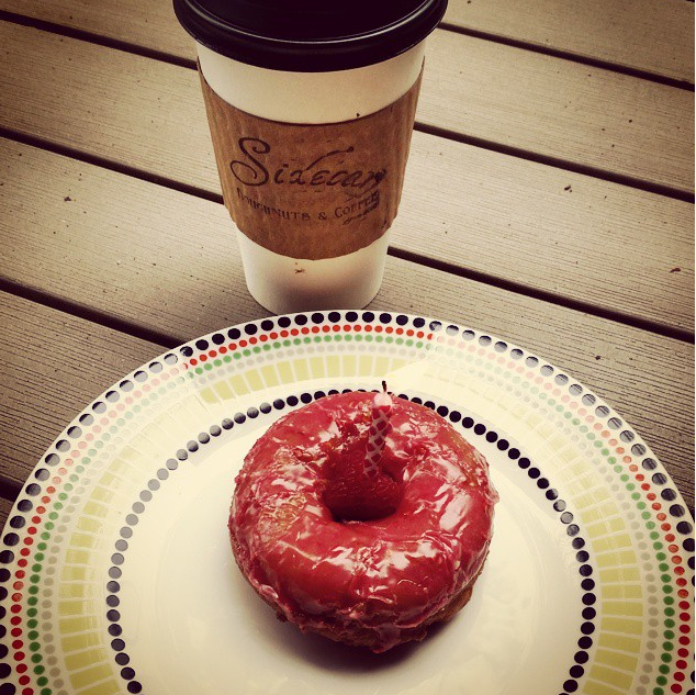 sidecar doughnuts and coffee